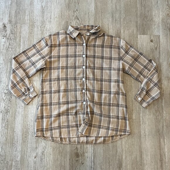 Womens Bundle of 2 Tops - Sweatshirt/Flannel - L - Picture 6 of 10